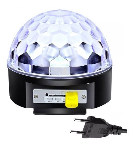 Bola Led Magic Luces Con Reproductor De Mp3 + Pendrive Usb