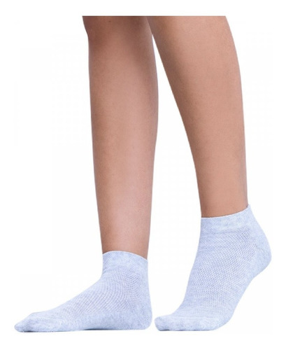 Imagen 4 de 7 de Medias Invisibles X6 Pares Soquetes S/costura Pack - 3249.3