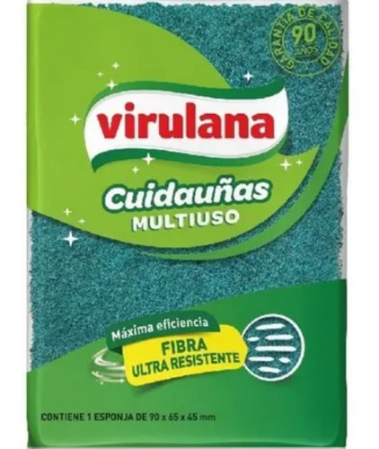 Virulana Esponja Cuidauñas Multiuso