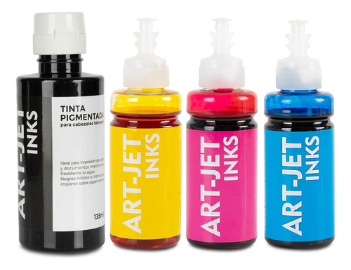 Tintas Art-jet® Combo Comercial Para Hp Ink Tank