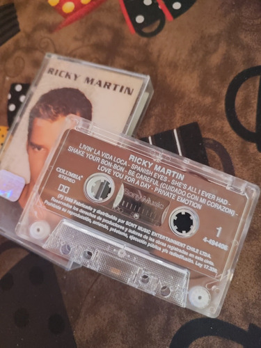 Cassete Ricky Martin Coleccionistas 