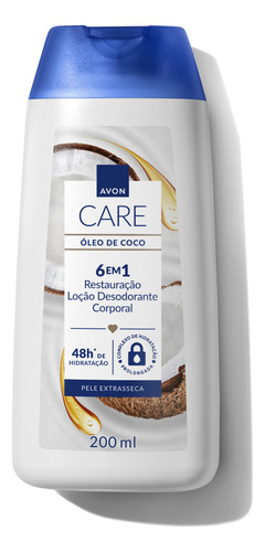 Crema Corporal Aceite De Coco Avon Care - 200 Ml