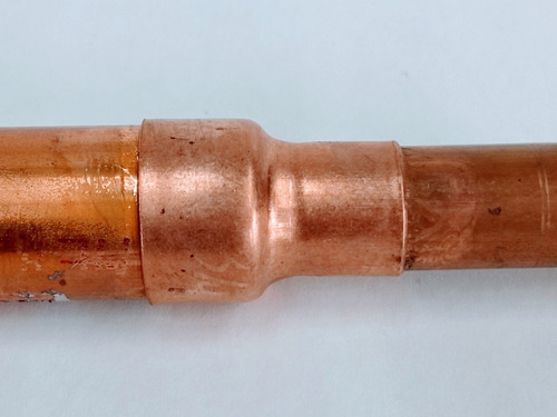 Reducción Campana De Cobre. 1-1/4 X 1/2 , 2 Pzs