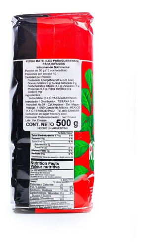 Yerba Mate Rosamonte 500 Gr