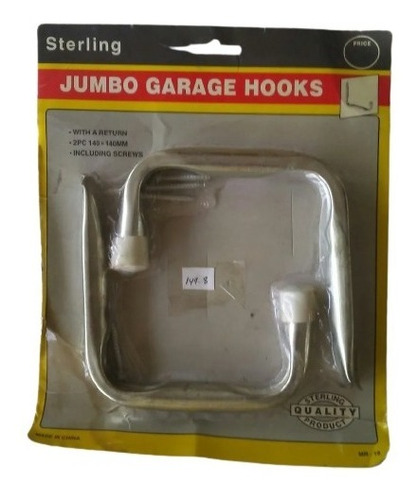 Ganchos Cromados  Para Guindar   Jumbo Garage Hooks 