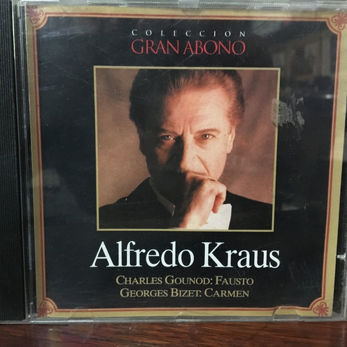 Alfredo Kraus Cd  Alfredo Kraus  Excelente Estado 1999