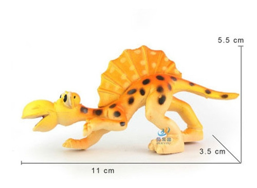 Imagen 6 de 10 de Set De Dinosaurios X6 10cm Divertido Rex Juguete Niño Regalo