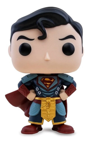 Superman Imperial Traje Armadura Funko Pop Dc Comics Cf