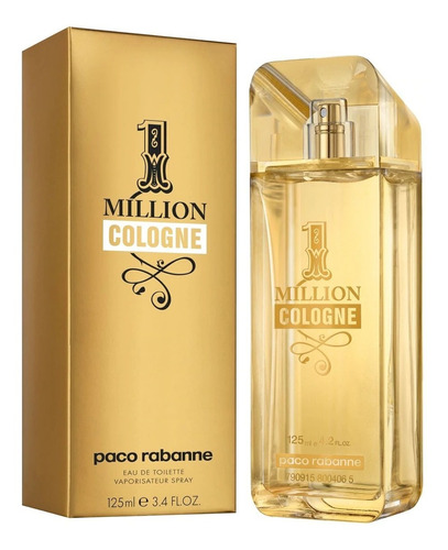 One Million Cologne Paco Rabanne 125ml Original, Nuevo!!