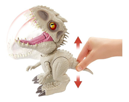 Imagen 2 de 8 de Jurassic World Indominusrex Loco Por Comer Dinosauriojuguete