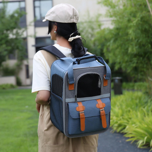 Pet Cat Carrier Mochila Bolsa De Viaje Para Perros Bolsa De