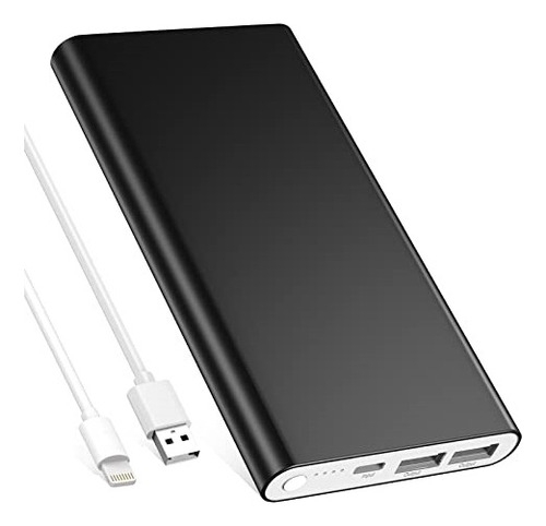 Cargador Portátil  De 12000 Mah  De 3 A