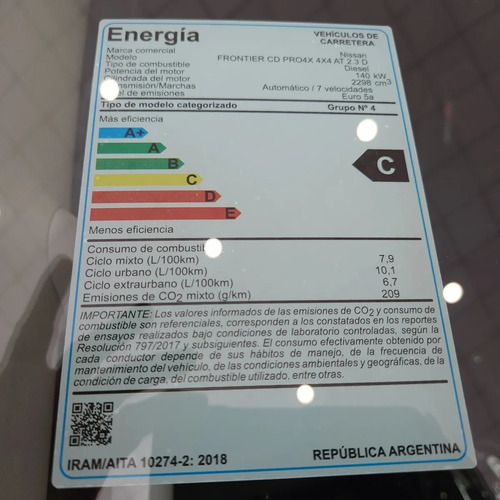 Imagen 5 de 25 de Nissan Frontier X-gear 4x4 At 2023