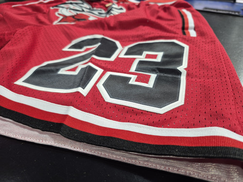Short Bermuda Nba Básquet Chicago Bulls Rojo Xl