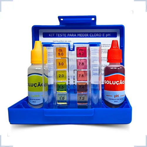 comprar Estojo De Teste Medidor Ph E Cloro Para Manutenção