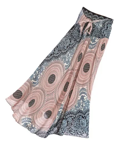 Bake Vestido Largo Con Falda Bohemia Hippie For Mujer, Ropa