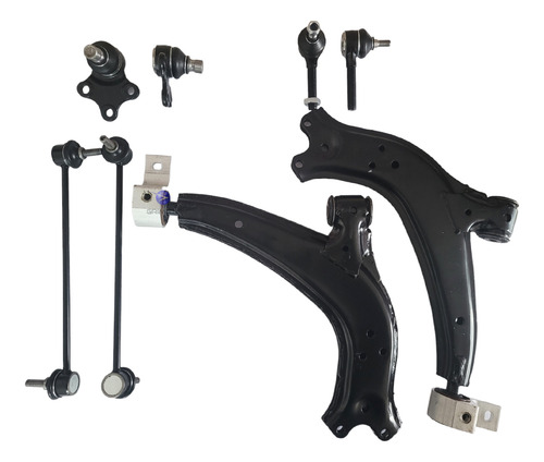 Kit Parrillas Rotulas+bieletas Extremos Partner Berlingo