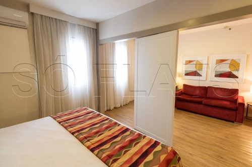 Imagem 2 de 15 de Condomínio Metrópolis, Flat Para Investimento Em Alphaville - Sf31753