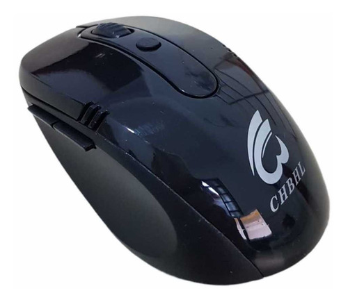 Mouse Gamer Ergonomico Sem Fio Ótico 2.4 Ghz Wireless Promo Cor Preto