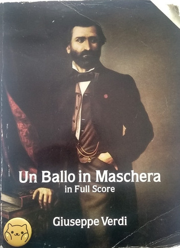 Libro Un Ballo In Maschera In Full Score Verdi  95n21