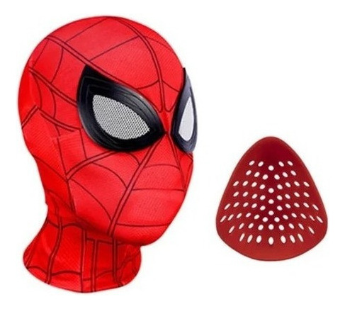 Disfraz De Máscara De Boca De Spiderman B