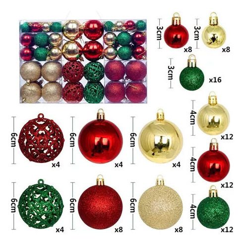 100 Decoracion Para Arbol De Navidad Esferas Navideñas