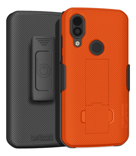 Beltron Heavy Duty Case Con Clip De Cinturón Giratorio Para