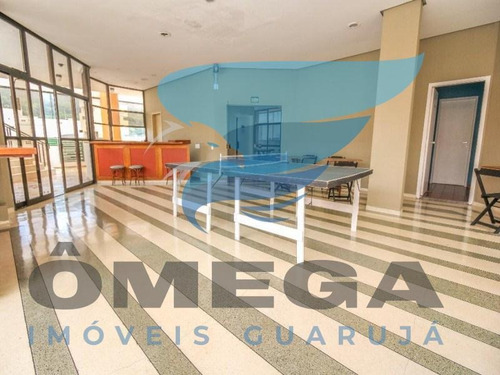Imagem 16 de 17 de Guarujá Pitangueiras Flat 2 Dormitórios Ar Condicionado Piscina Lazer Completo Manobrista Serviço De Praia Portaria 24 Horas - Fl0011 - 34708972