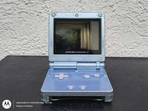 Game Boy Advance Sp Doble Brillo Azul +juego Repro+ Cargador Artic Blue (Usado)