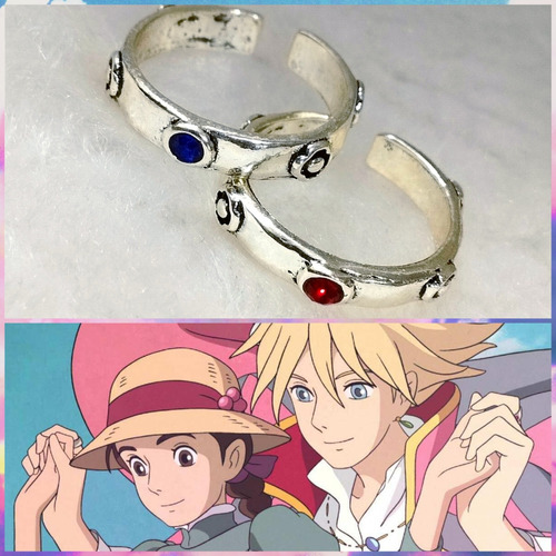 Set De Anillos De Howl Y Sophie 