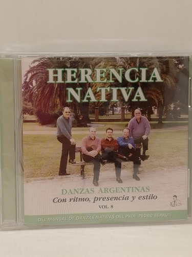 Herencia Nativa  Danzas Argentinas Vol.8 Cd Nuevo 