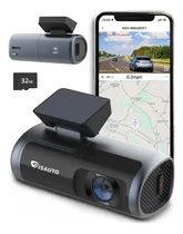 Comprar VISAUTO C10 Dashcam para Auto, Camara para Carro con WiFi 2.5 k, Dash CAM para Automovil Interior con Visión Nocturna, Tarjeta de 32 GB, Sensor G, Monitor de Aparcamiento