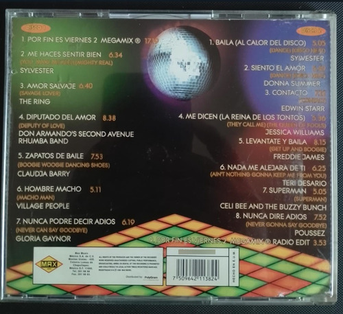Doble Cd Por Fin Es Viernes 2 Sylvester The Ring Village Peo Estándar (Usado)