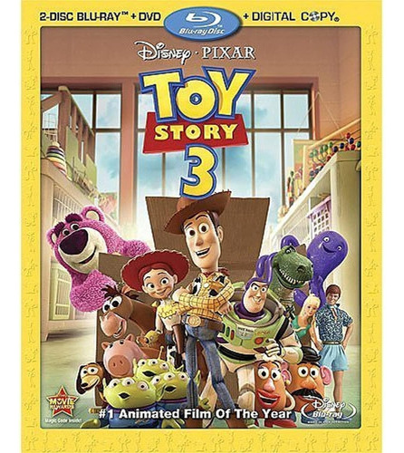 Toy Stroy 3 Pelicula Blu-ray + Dvd Original Sellada