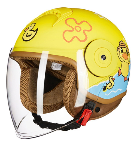 Medio Casco De Motocicleta Eléctrica Para Niños