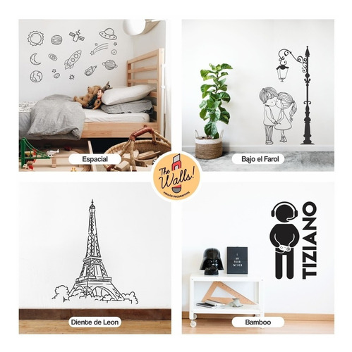 Imagen 8 de 10 de Vinilos Decorativos De Pared, Arboles Y Florales + Regalo!!!