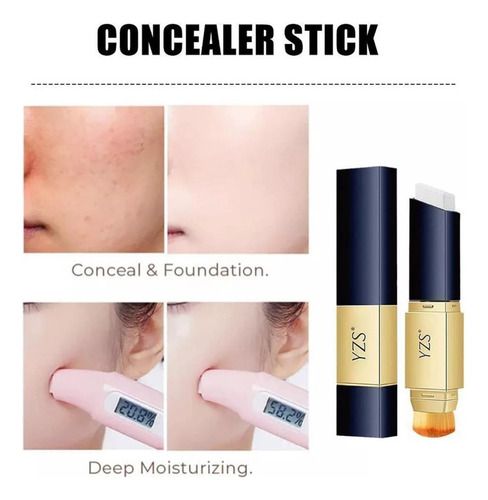 Barra Correctora Blanca - Corrector 2 En 1 Que Color Con
