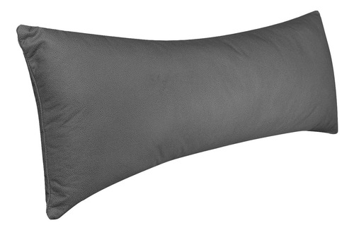 Cojin Riñonera Latt Soft Microleather Color Gris oscuro