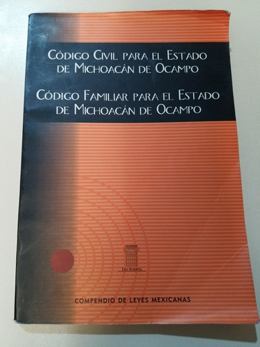 Código Civil Para El Estado De Michoacán De Ocampo