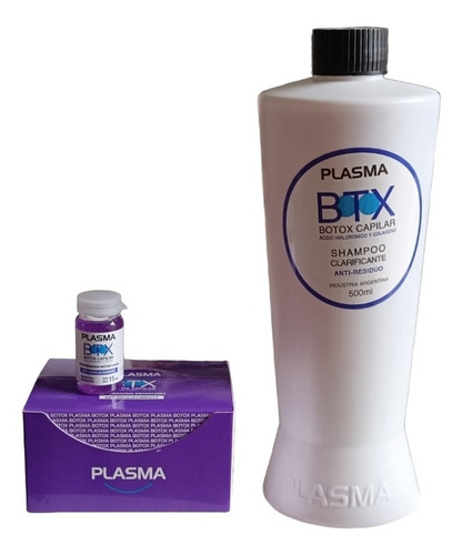 Imagen 1 de 1 de Pack Plasma Tratamiento Botox Capilar