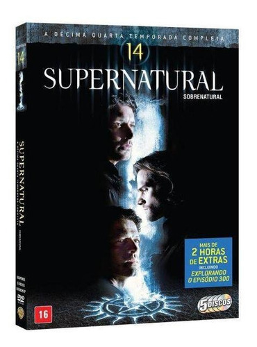 Dvd Box - Supernatural 14ª Temporada