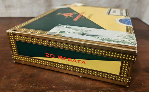 Caja De Madera Vacia Para Habanos Montecristo (Usado)