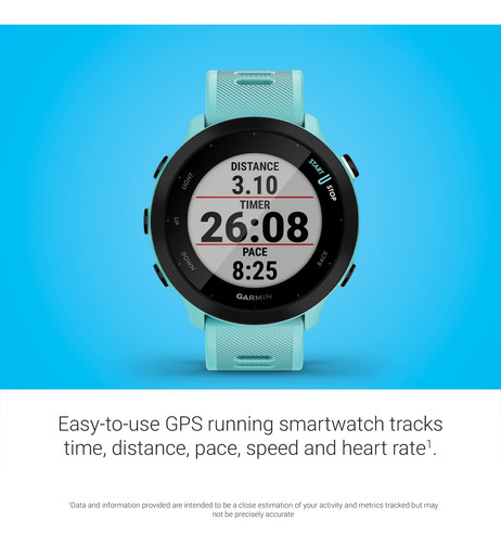 Relógio De Corrida Gps Garmin Forerunner 55 Com Exercícios S