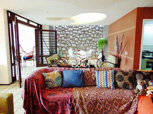 Imagem 11 de 30 de Casa Duplex 4 Quartos À Venda, 211m², 4 Vagas, Piscina - Papicu- Fortaleza/ce - Ca0239