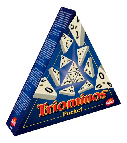 Juego De Mesa Triominos Pocket Edicion Compacta Clasico