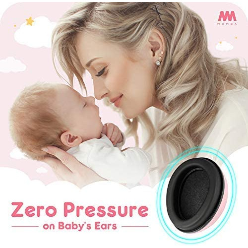Protectores Auditivos Para Bebés Snr 26 Db / Nrr 31db, Rosa