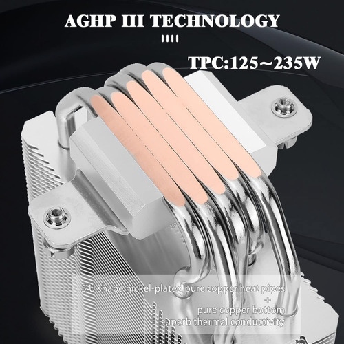 Disipador De Aire Thermalright Cooler Intel 1700 Amd Am4 Am5