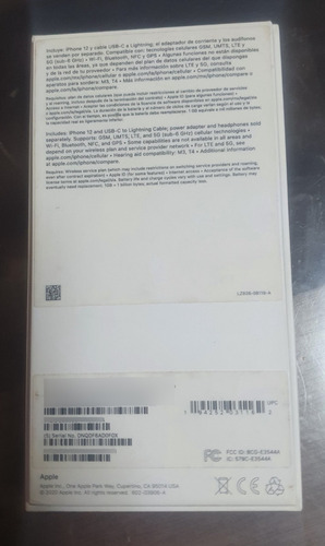 Apple iPhone 12 (128 Gb) - Negro (Usado)