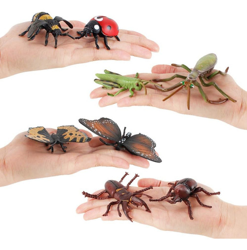 Fantasea Realistic 16 Pcs Figuras De Animales Salvajes Model