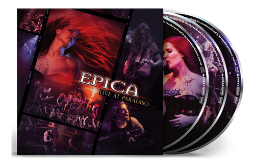 Epica Live At Paradise 2cd+blu-ray [importado]
